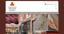 Desktop Screenshot of fiddleheadartisansupply.com